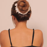 Mulberry Silk Hair Scrunchies (Pack Of 3) (22 Momme, 6A Grade) (Assorted)