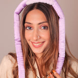 Mulberry Silk Heatless Hair Styling Curling Rod With Scrunchies & Clutcher Pack Of 4