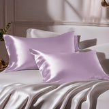 Mulberry Silk Pillow Cover - Lavender