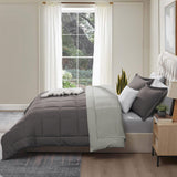 Furbo Microfiber Reversible All-Season Comforters: Soft, Durable, and Versatile, Mocha-Cream