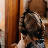 Mulberry Silk Heatless Hair Styling Curling Rod With Scrunchies & Clutcher Pack Of 4