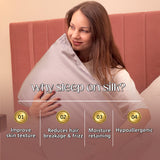 Mulberry Silk Pillow Cover - Charcoal Grey