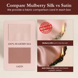 Mulberry Silk Pillow Cover - Sterling Silver