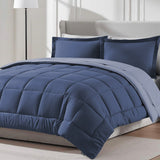 Furbo Microfiber Reversible All-Season Comforters: Soft, Durable, and Versatile, Blueberry-Lavender