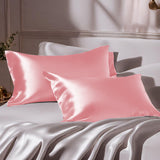 Mulberry Silk Pillow Cover & Scrunchy Pack Of 2 - Blush Pink